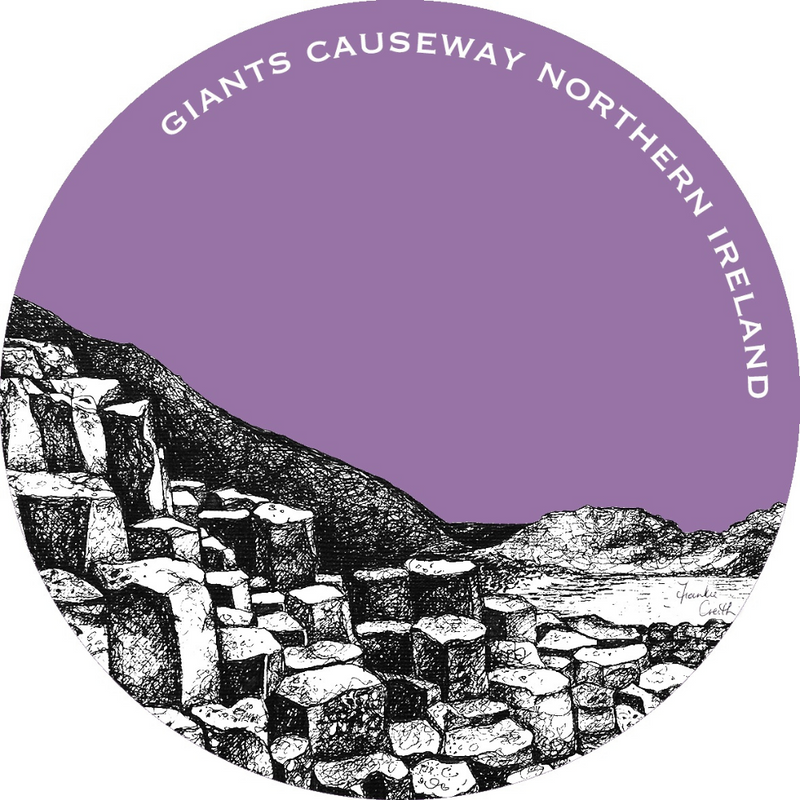 North Coast Illustrations Giant's Causeway Coaster