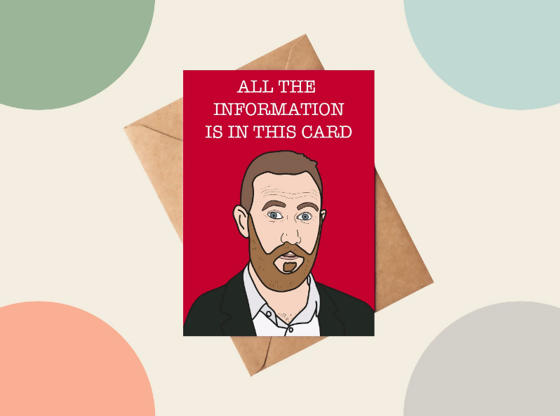 Taskmaster Birthday Card Alex Horne