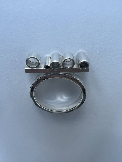 Peace Pipes Ring