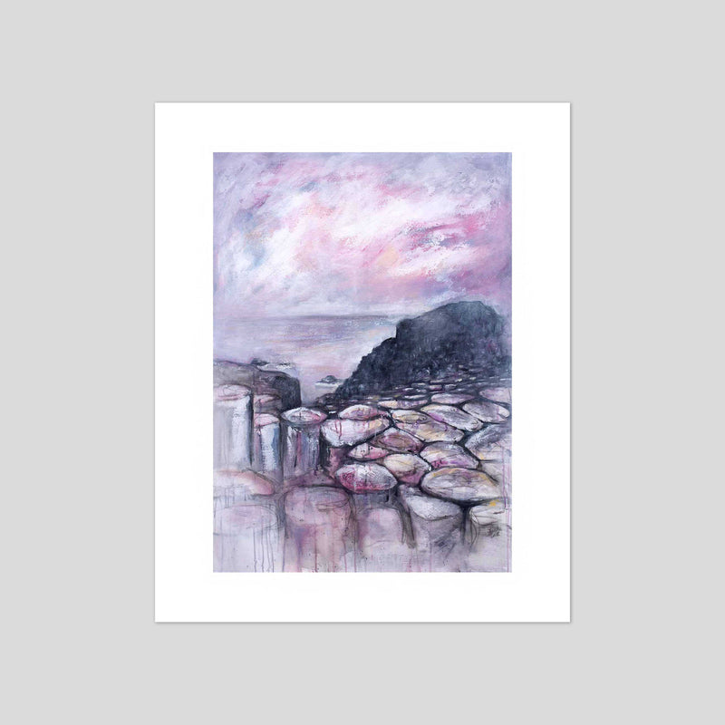 PINK CAUSEWAY Giclée Print