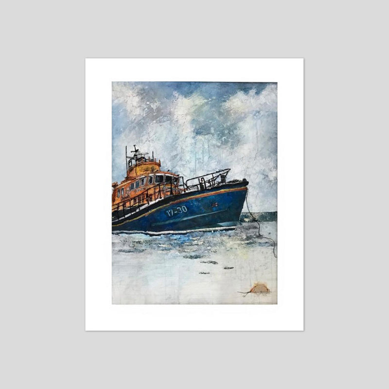 PORTRUSH RNLI LIFEBOAT Giclée Print