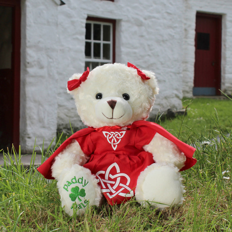 Lizzie - The Irish Dancer - Charming Irish Dressed Teddy Bear (Large 38cm / 15 in.)