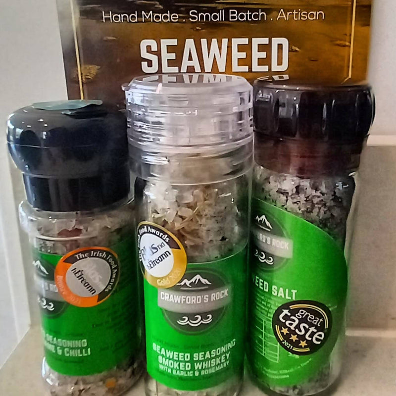 A Trio of Multi Award winnning Seaweed Seasonings