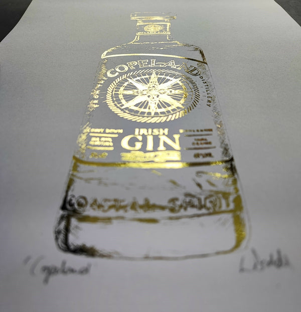 Copeland Gin Metallic Print