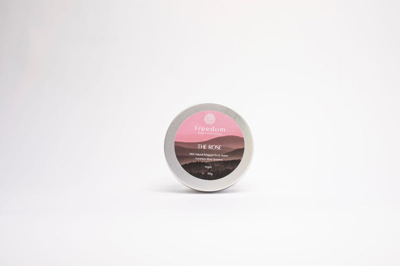 The Rose Natural Vegan Body Butter Geranium Rose Scented