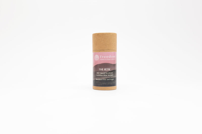 The Rose Natural Vegan Deodorant Geranium Rose scented