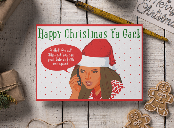 Nadine Coyle Christmas Card