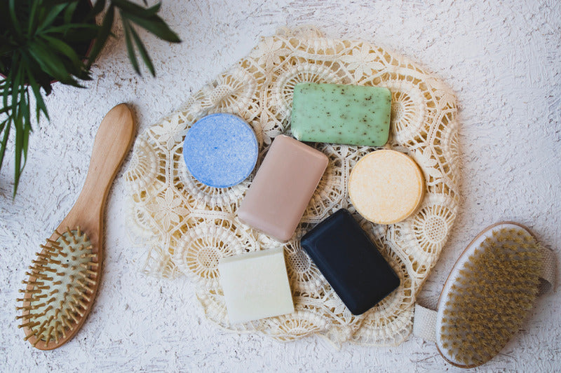 Shampoo, Conditioner Bars & Soap set