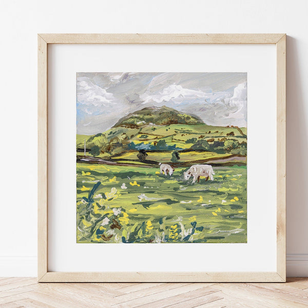 Slemish, Northern Ireland Mounted Fine Art Print