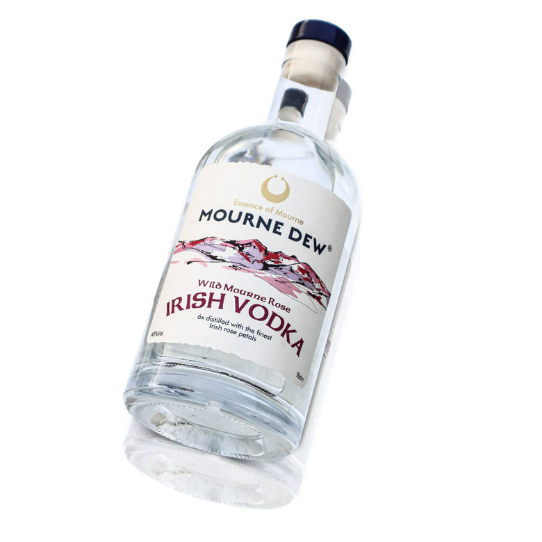 6X DISTILLED WILD MOURNE ROSE PREMIUM IRISH VODKA (70CL)