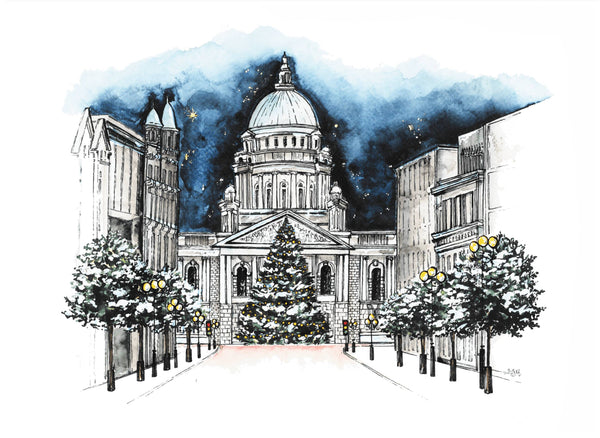 Belfast City Hall at Christmas