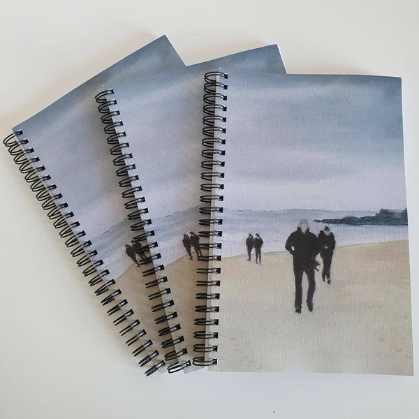 A5 Notebook - 'Stroll with Dad' - Free P&P