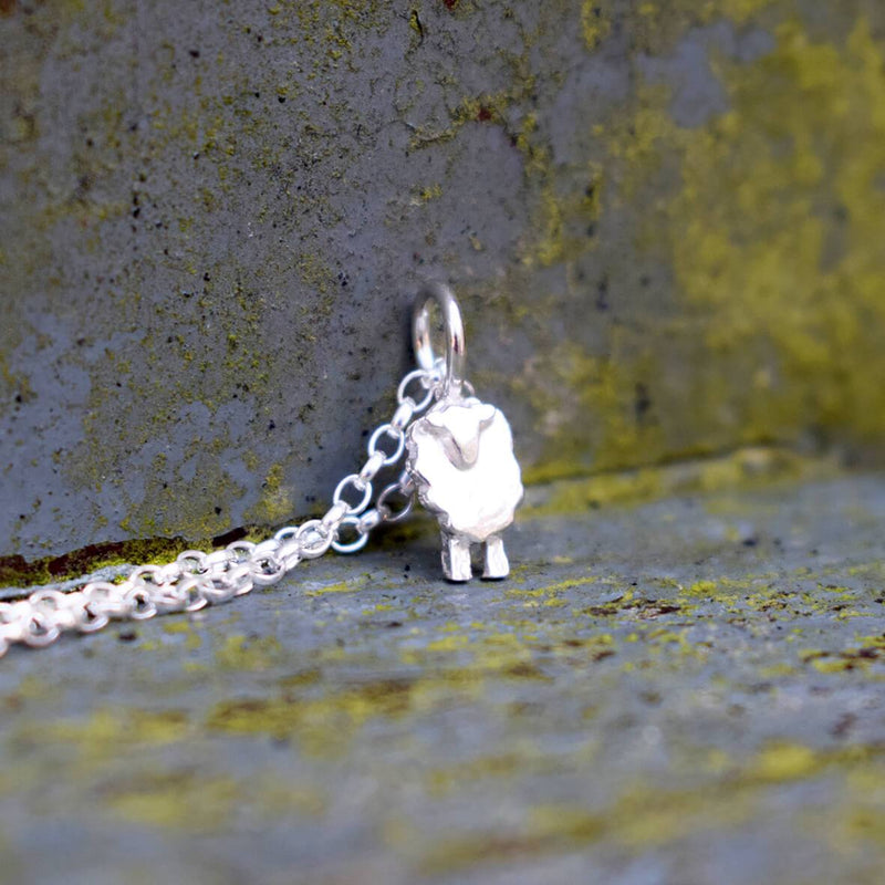 Silver 'Wee Sheep' Pendant