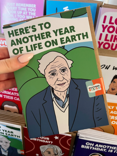 David Attenborough Birthday Card