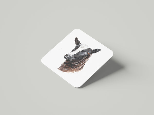 Zwartble Sheep Coaster